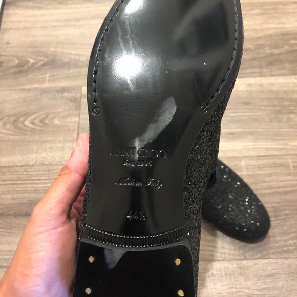 NEW Jimmy Choo glitter loafers main image 4